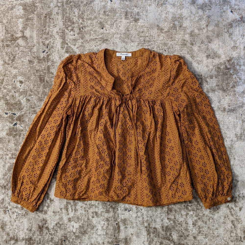 Madewell Peasant Top